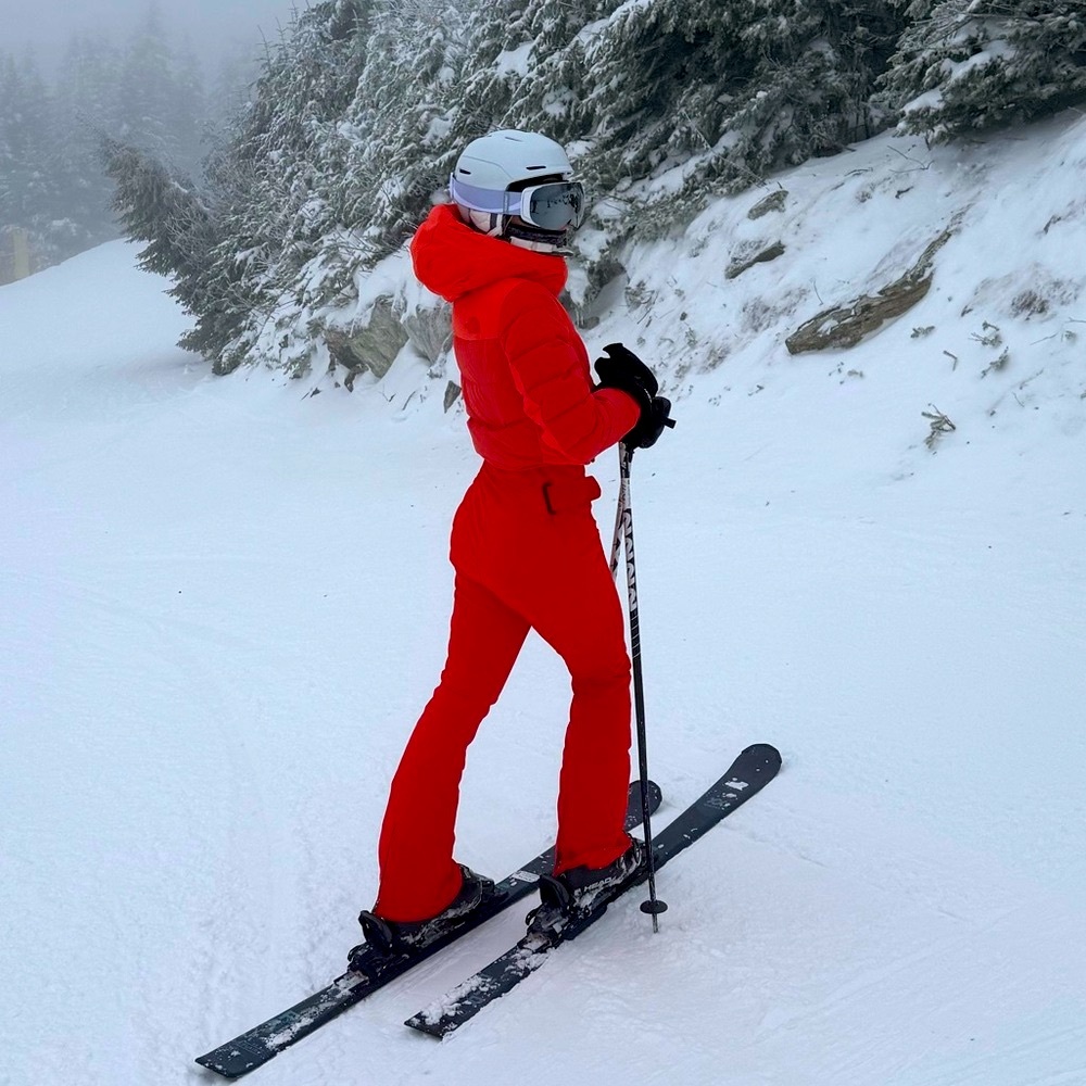 North Face Ski Suit Red Off The Clock One Piece